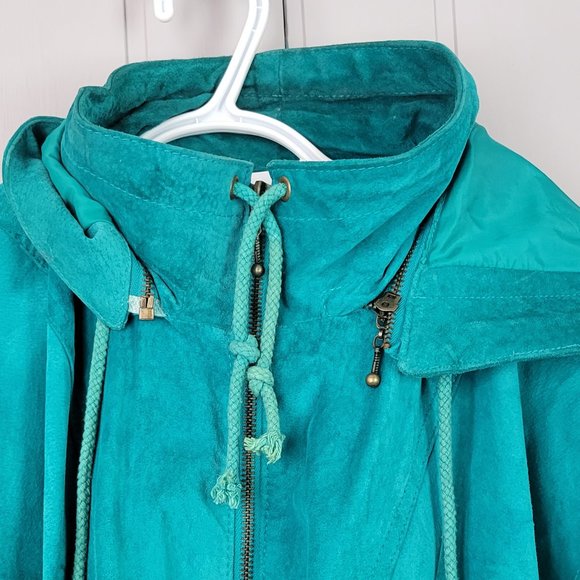 VINTAGE 100% LEATHER JACKET - Picture 12 of 16